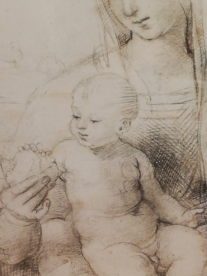 Dessin Vierge à l'enfant -photo-3