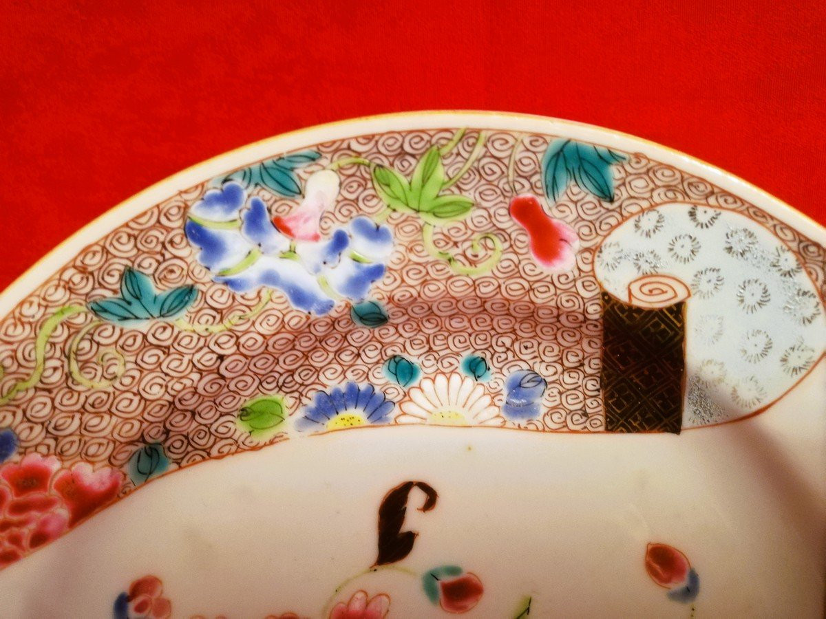 Assiette creuse Chine 18ème siècle  -photo-3