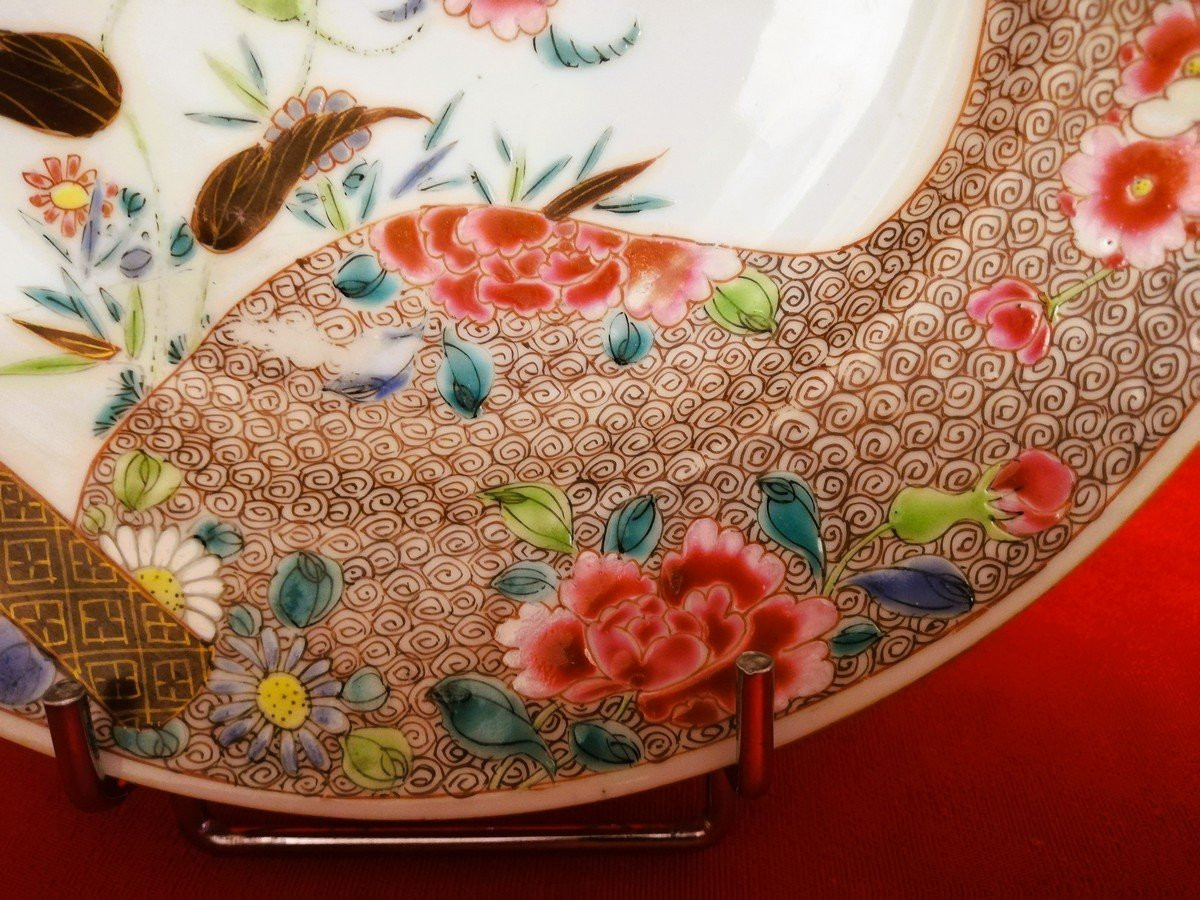 Assiette creuse Chine 18ème siècle  -photo-1