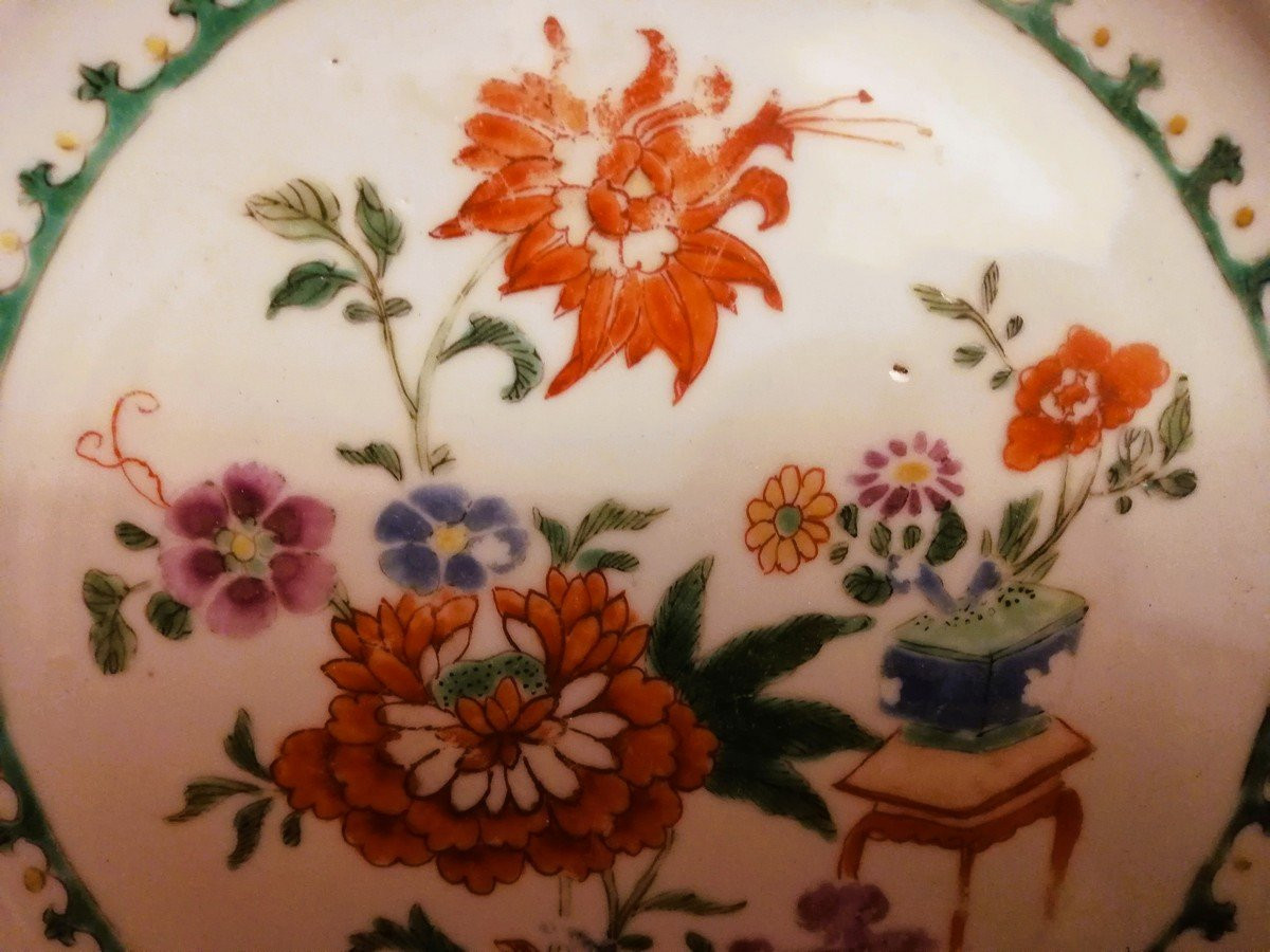 Assiette Chine 18ème siècle -photo-2