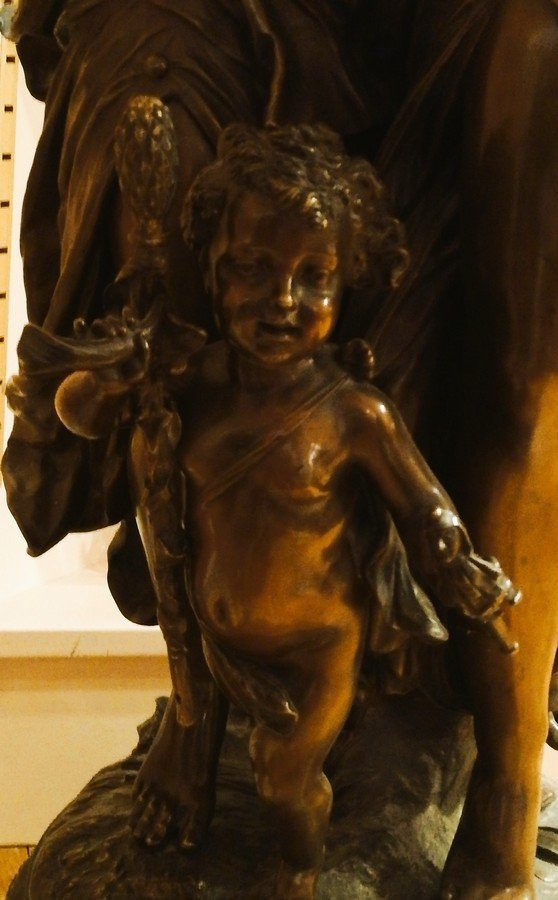 Groupe de bronze signé GREGOIRE -photo-4