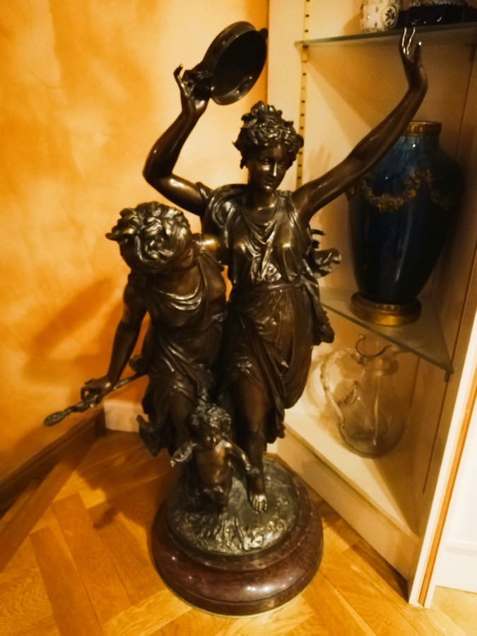 Groupe de bronze signé GREGOIRE 