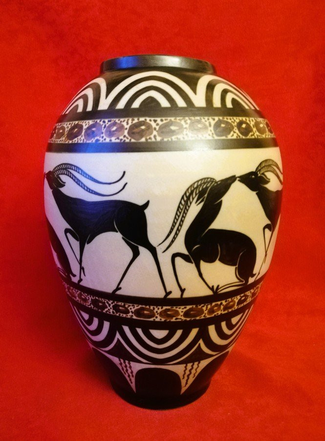 Artistic Vase By Etienne Vilotte For Ciboure -photo-1