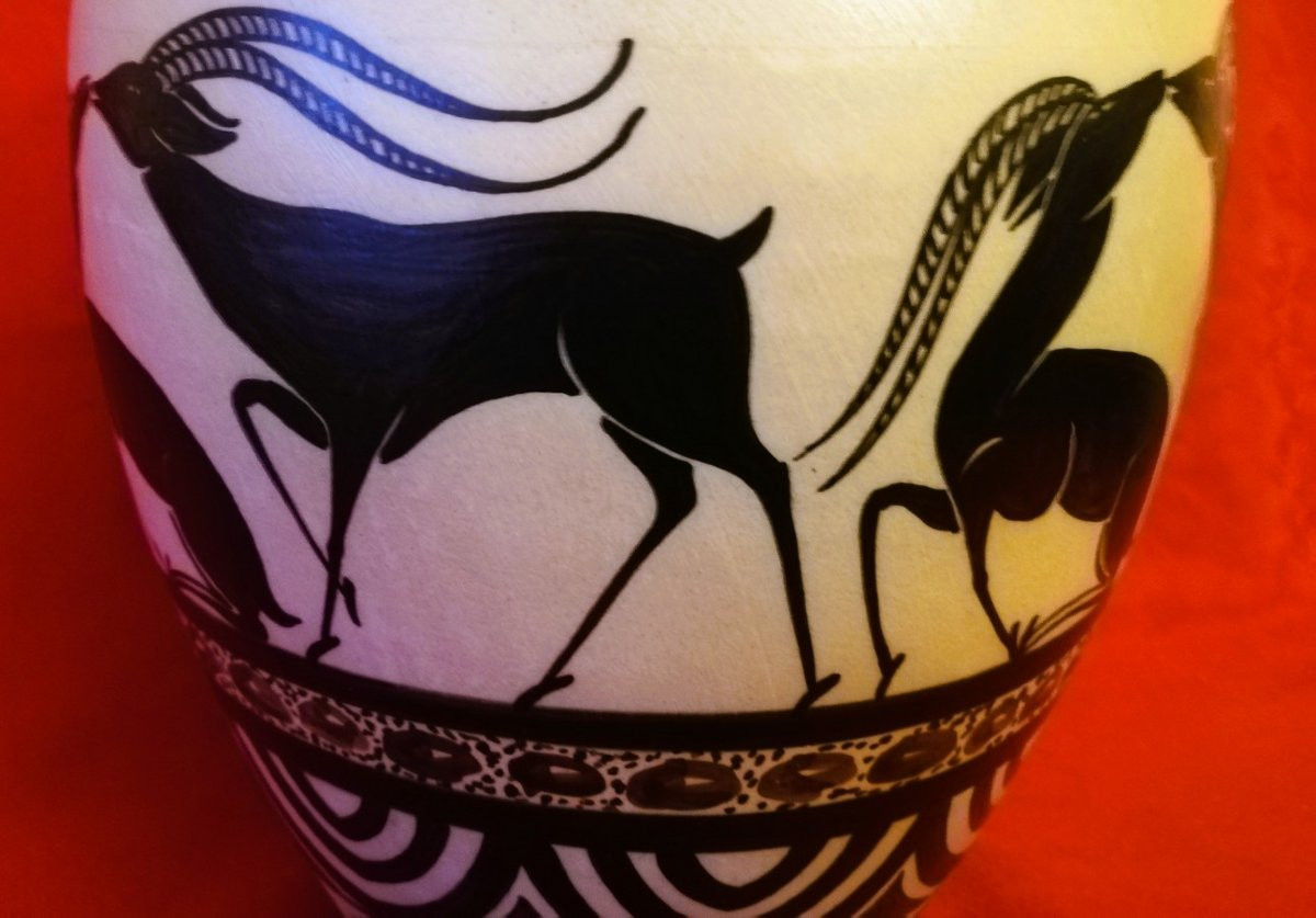 Artistic Vase By Etienne Vilotte For Ciboure -photo-2