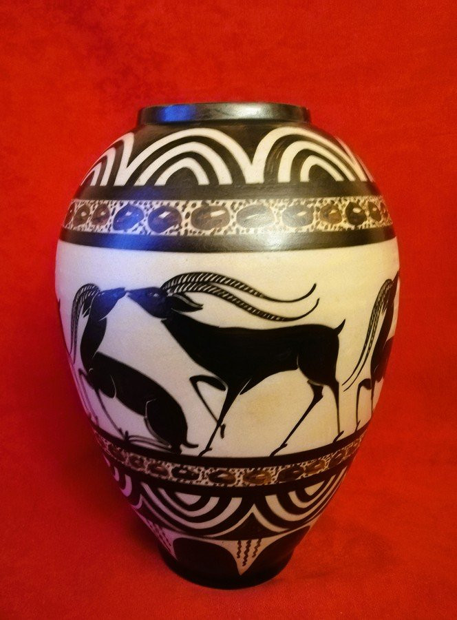 Artistic Vase By Etienne Vilotte For Ciboure -photo-3