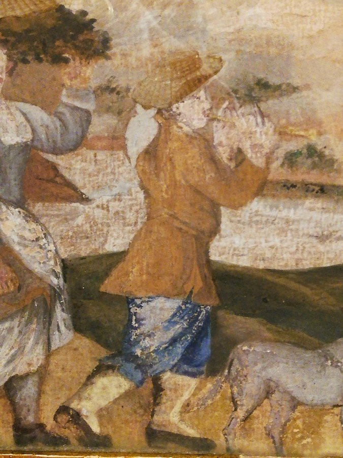 Gouache 18ème siècle -photo-4