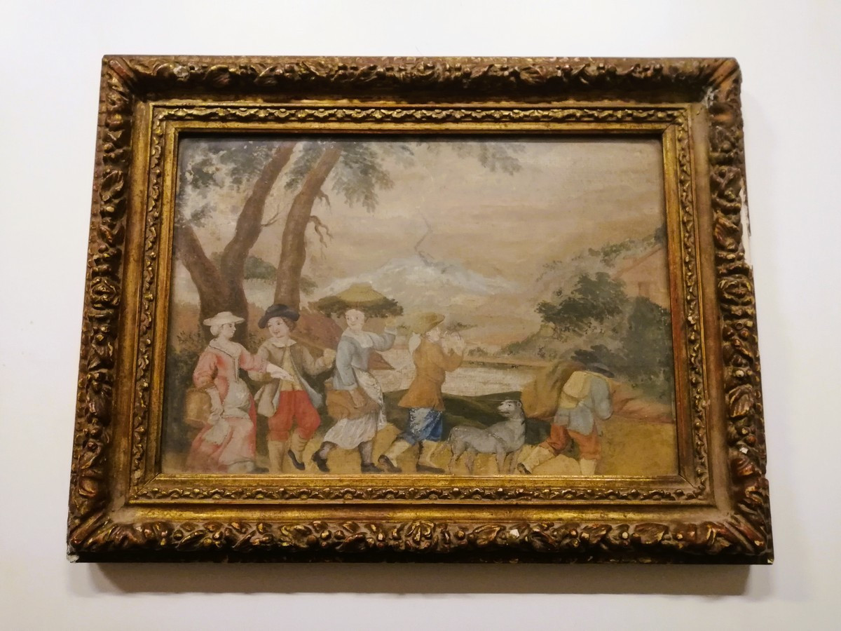 Gouache 18ème siècle 