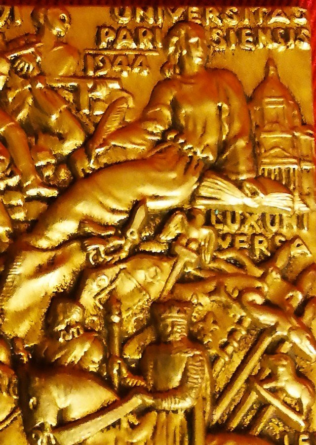 Médaille bronze doré-photo-3