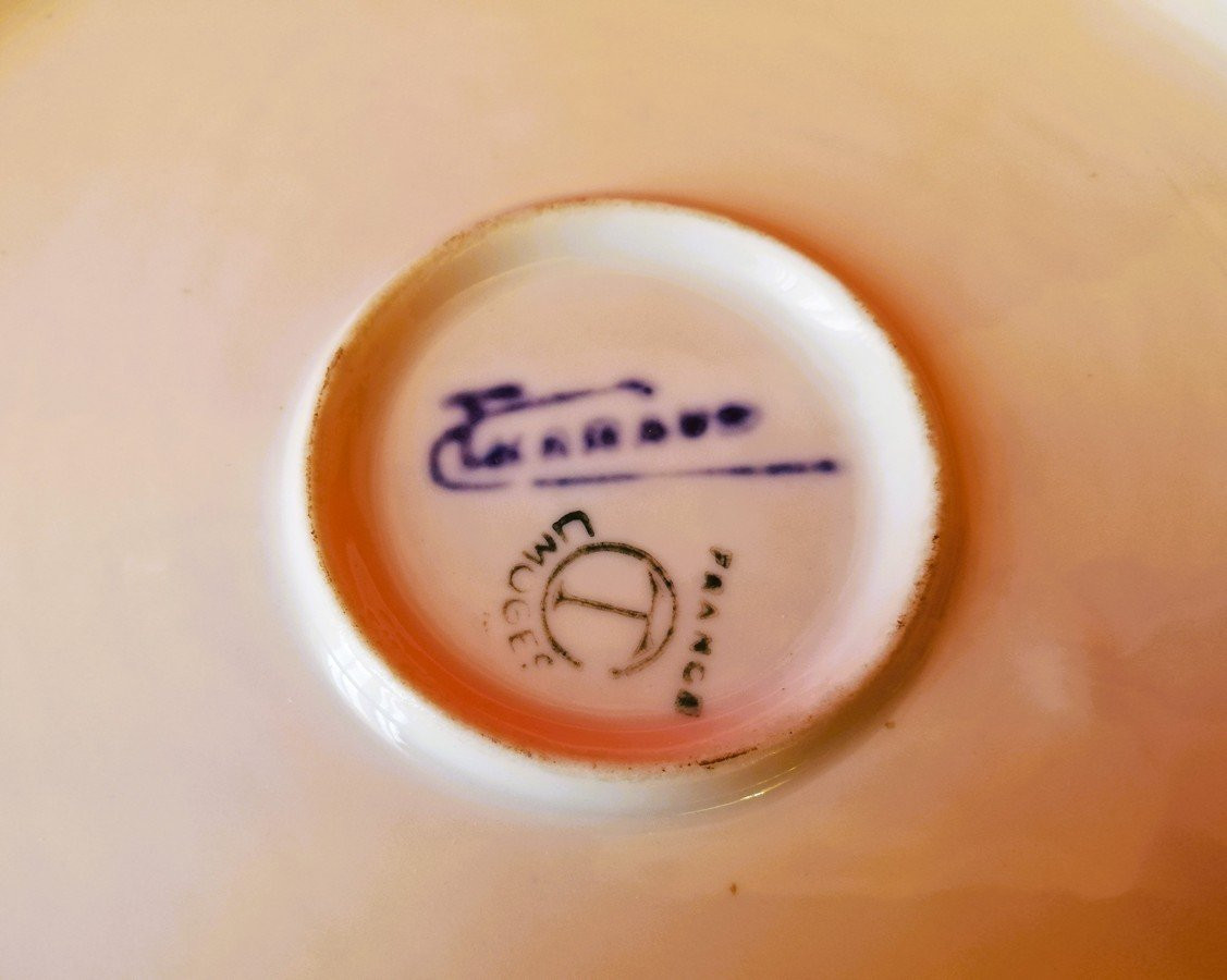 Large Tharaud Limoges Porcelain Box -photo-7