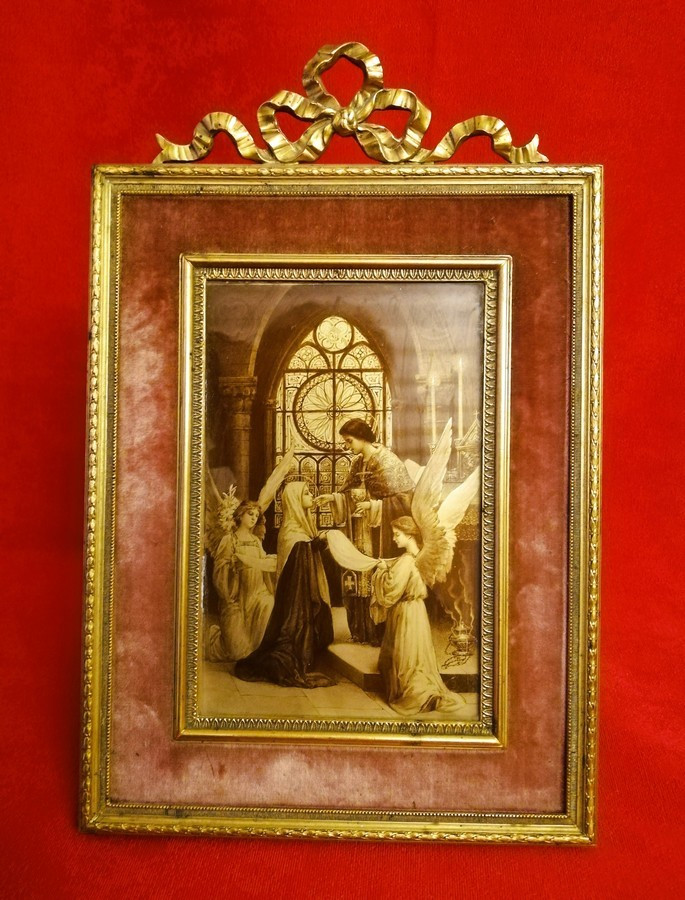 Cadre 19ème siècle style Louis XVI 