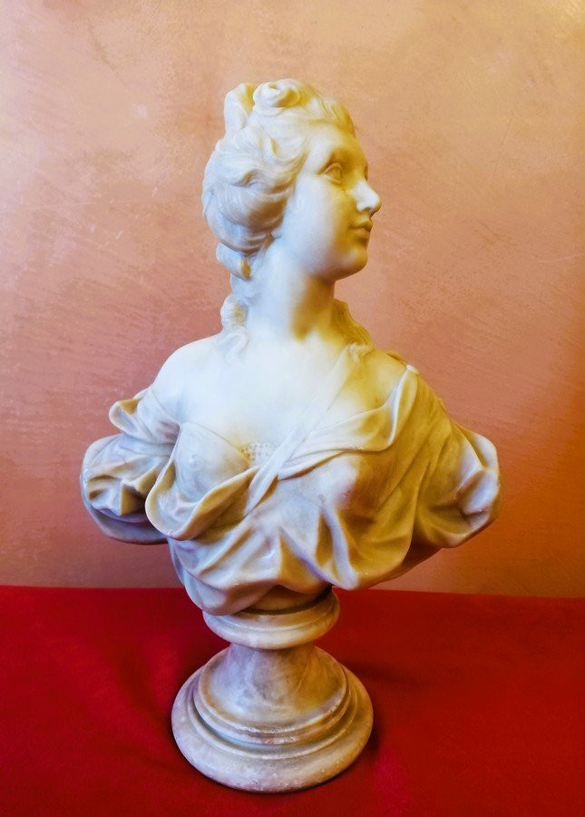 Buste en marbre -photo-2