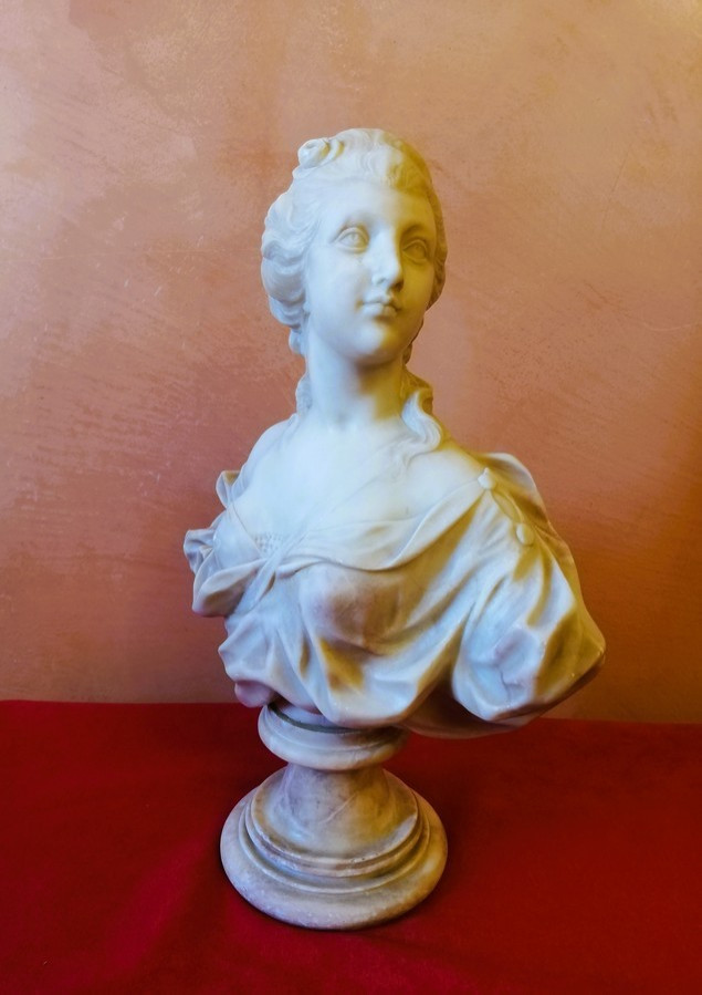 Buste en marbre 