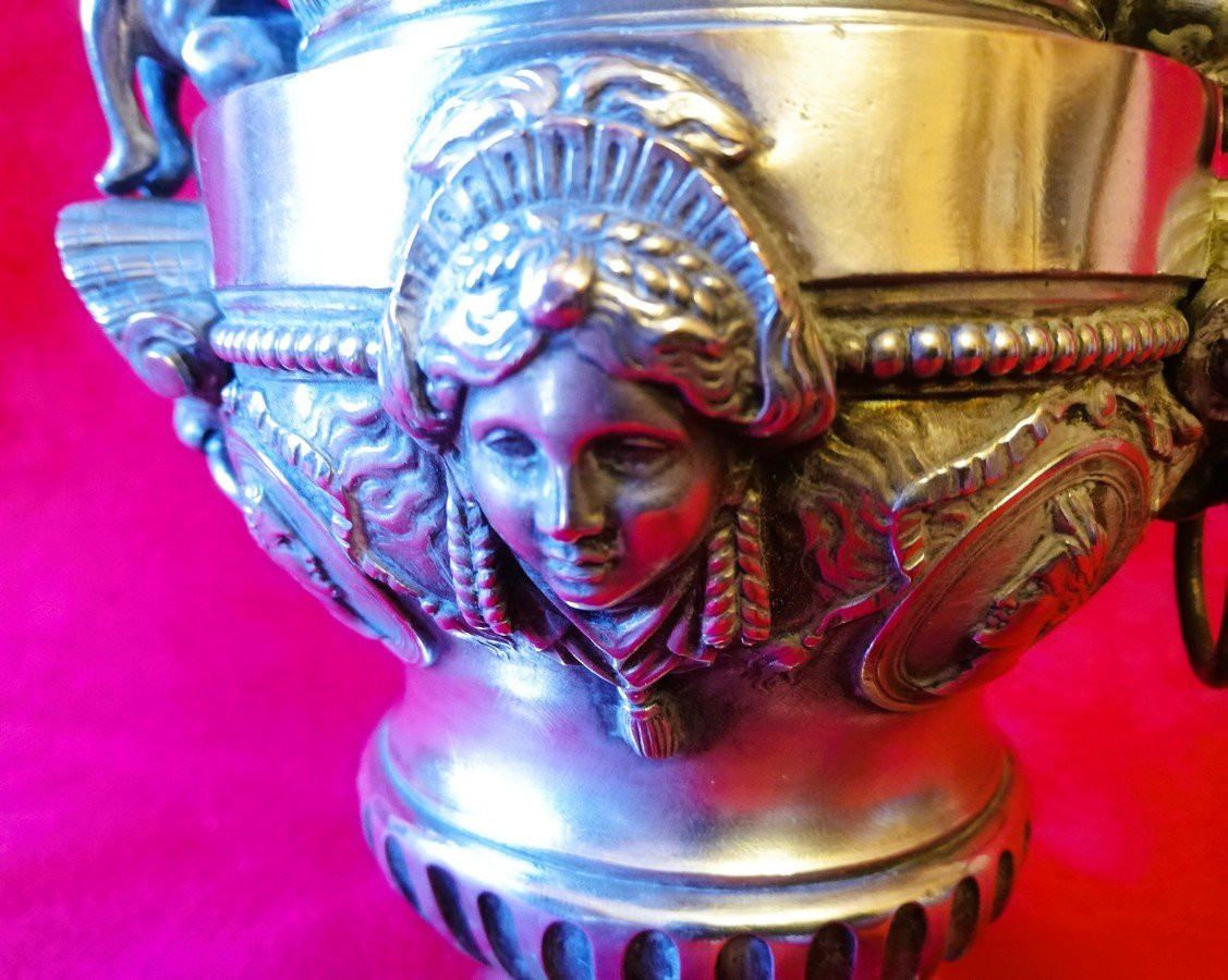 Empire Style Silvered Bronze Cup -photo-2