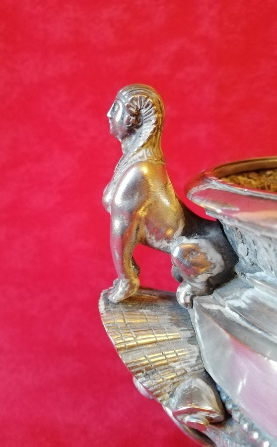 Empire Style Silvered Bronze Cup -photo-3