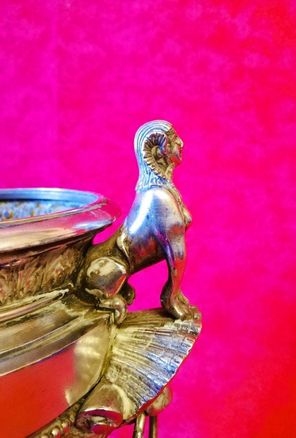 Empire Style Silvered Bronze Cup -photo-4