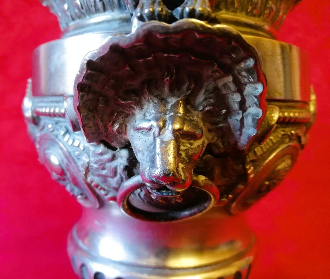 Empire Style Silvered Bronze Cup -photo-4