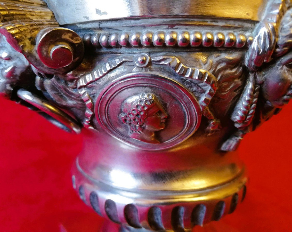Empire Style Silvered Bronze Cup -photo-6