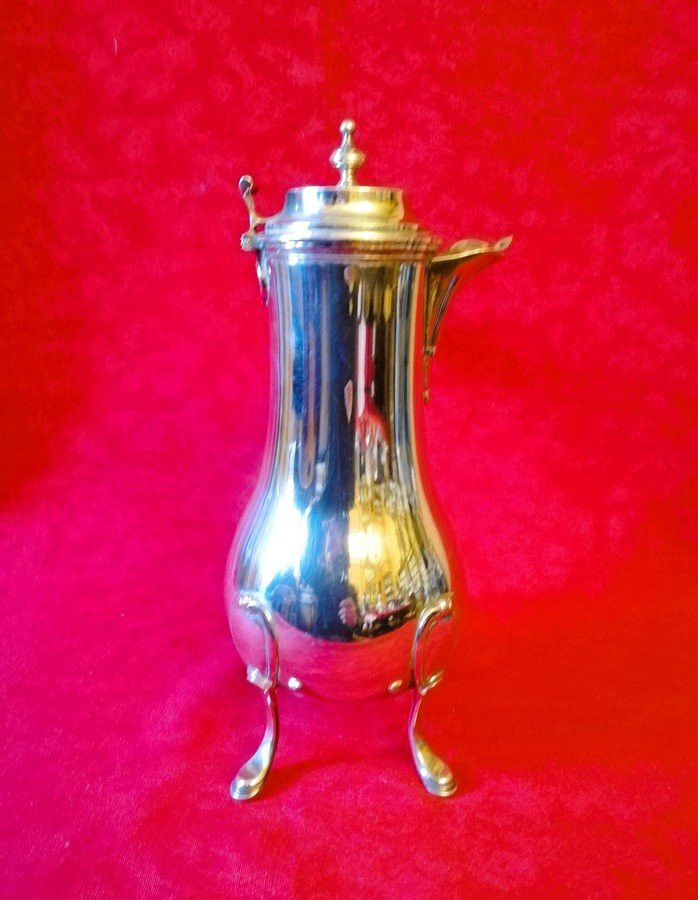 Chocolatière métal argenté -photo-1