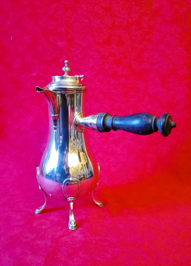 Chocolatière métal argenté 