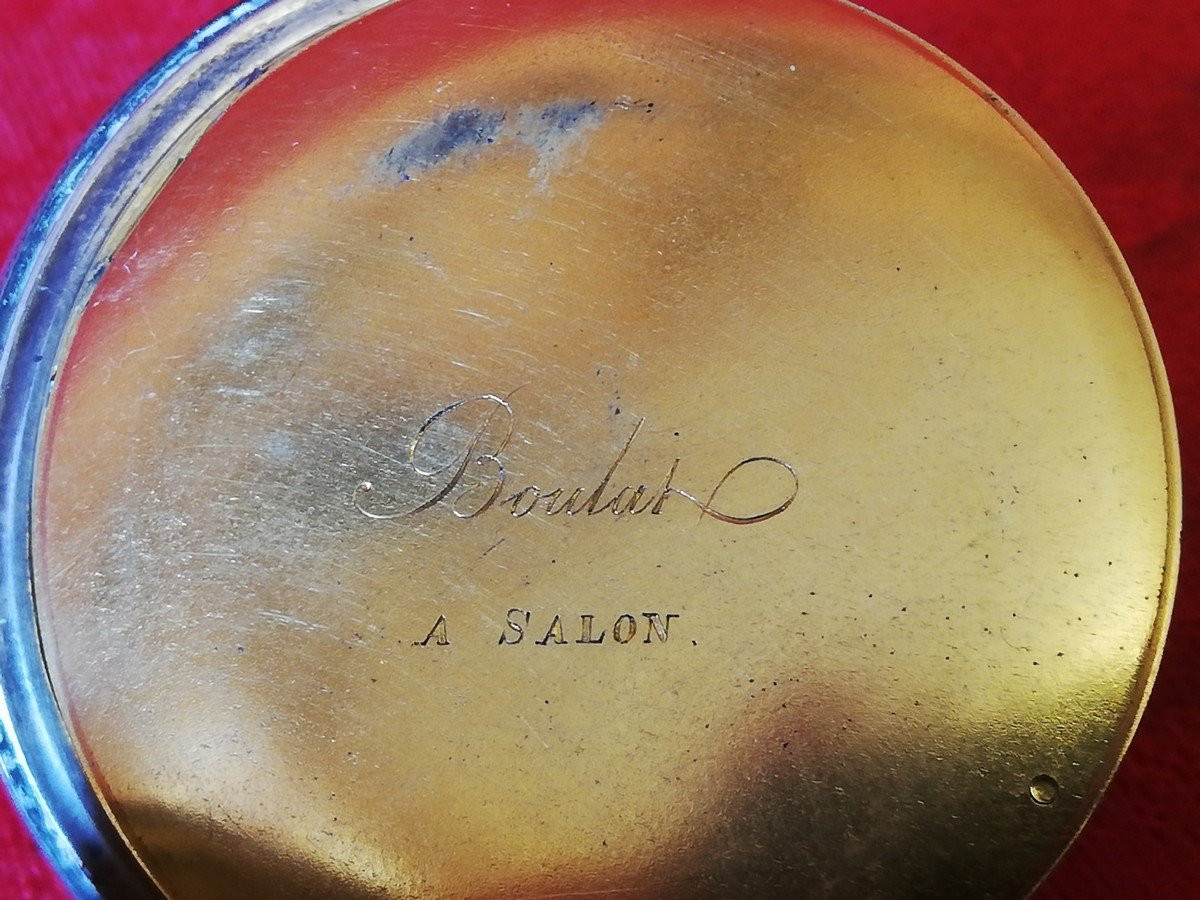 Silver Cock Watch With Chime -photo-5