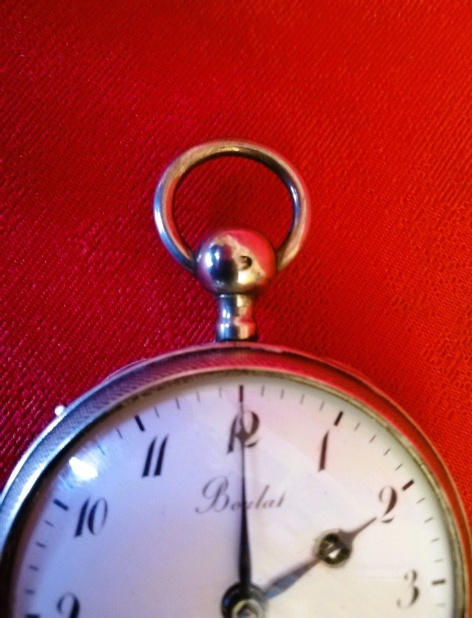 Silver Cock Watch With Chime -photo-8