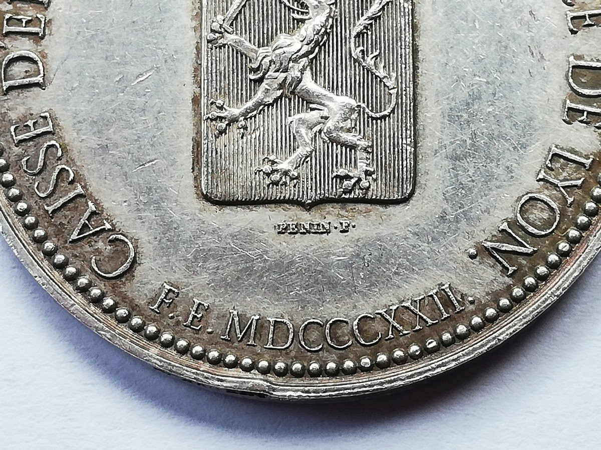 Lyon Savings Bank Silver Token -photo-3