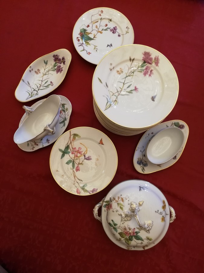 Part Of A Porcelain Dinner Service 