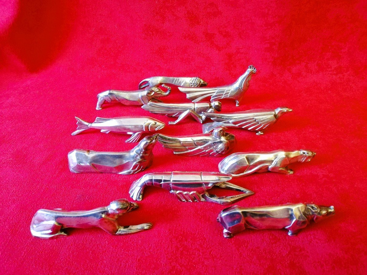 Twelve Knife Rests In A Box  -photo-1