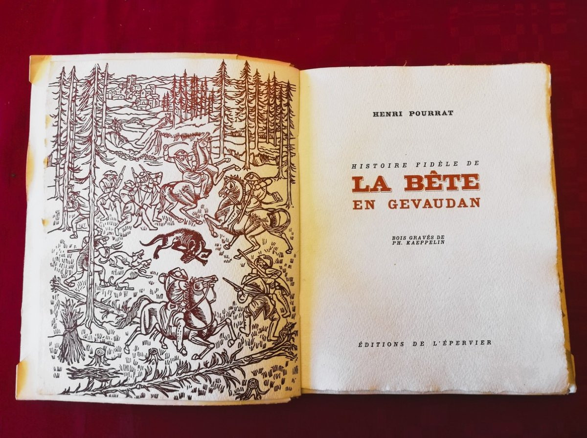 La bête en GEVAUDAN par Henri POURRAT -photo-1