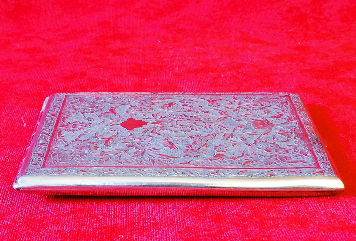 Etui porte cigarettes argent -photo-1