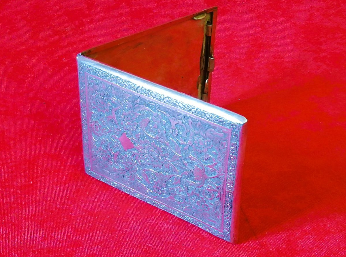 Etui porte cigarettes argent -photo-4