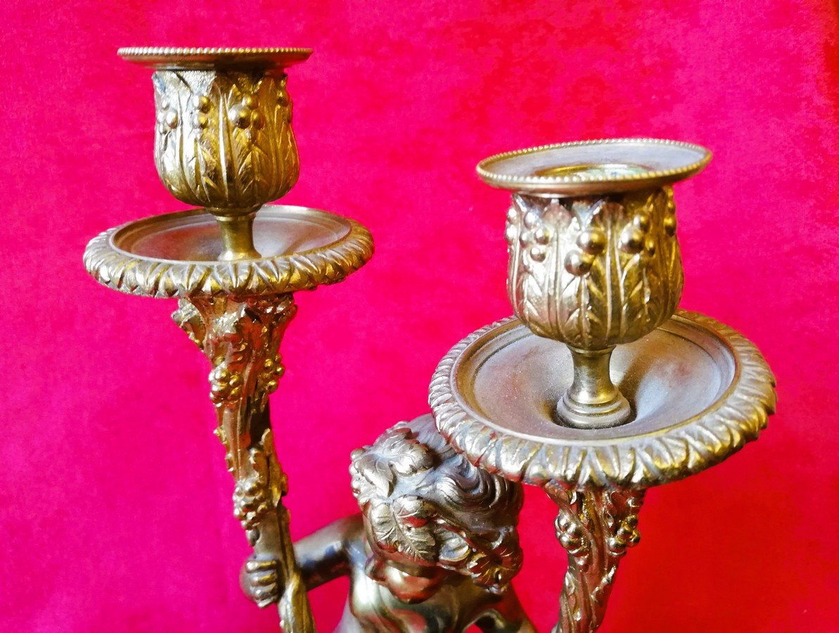 Garniture de cheminée Napoléon III-photo-5