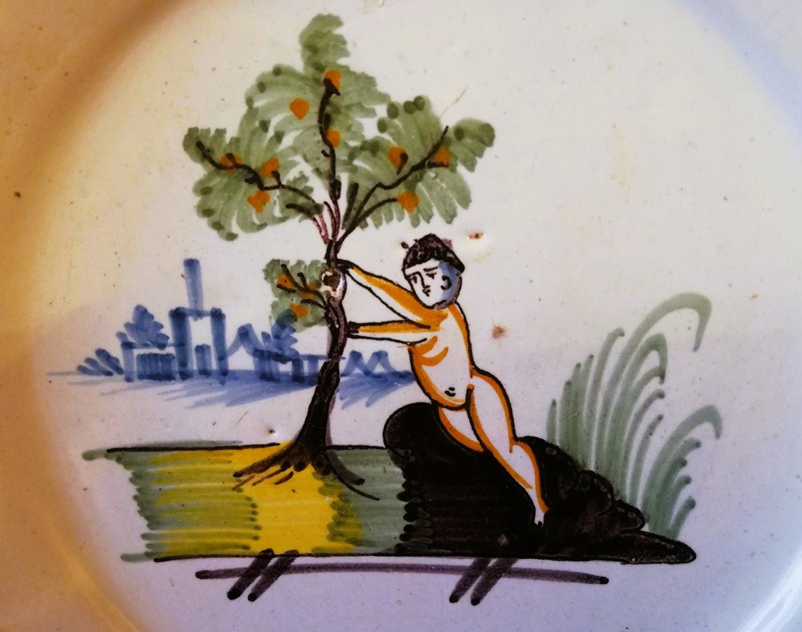 Nevers Plate, 18th Century-photo-2