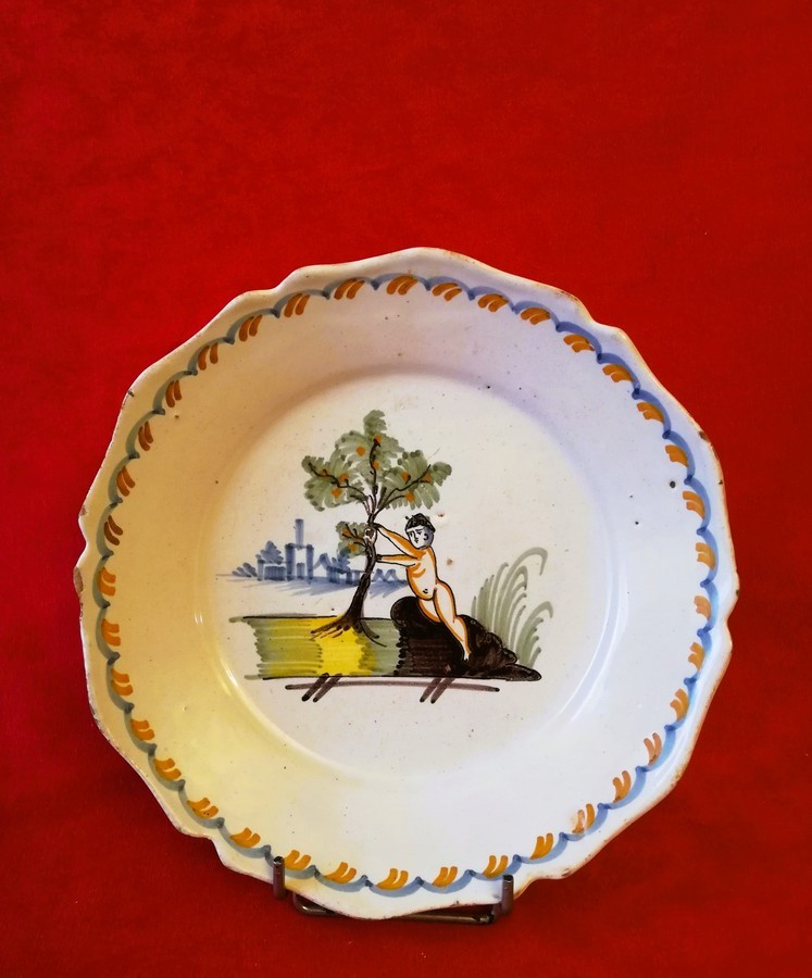 Nevers Plate, 18th Century