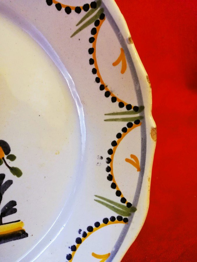 Nevers Plate, 18th Century -photo-4