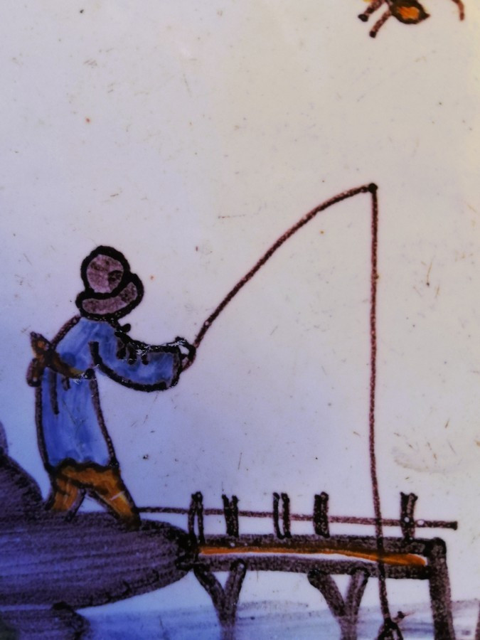 18th Century Nevers Plate  -photo-3