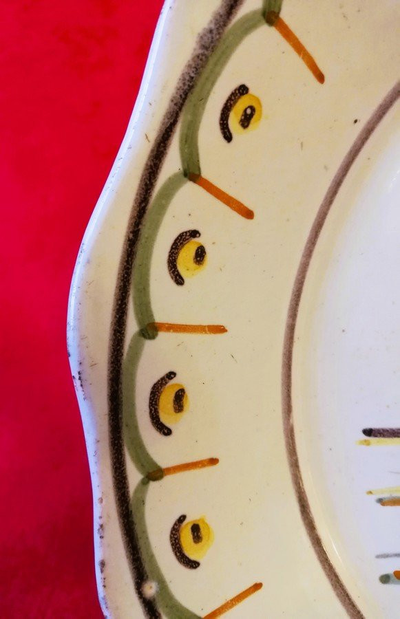 18th Century Nevers Plate  -photo-1