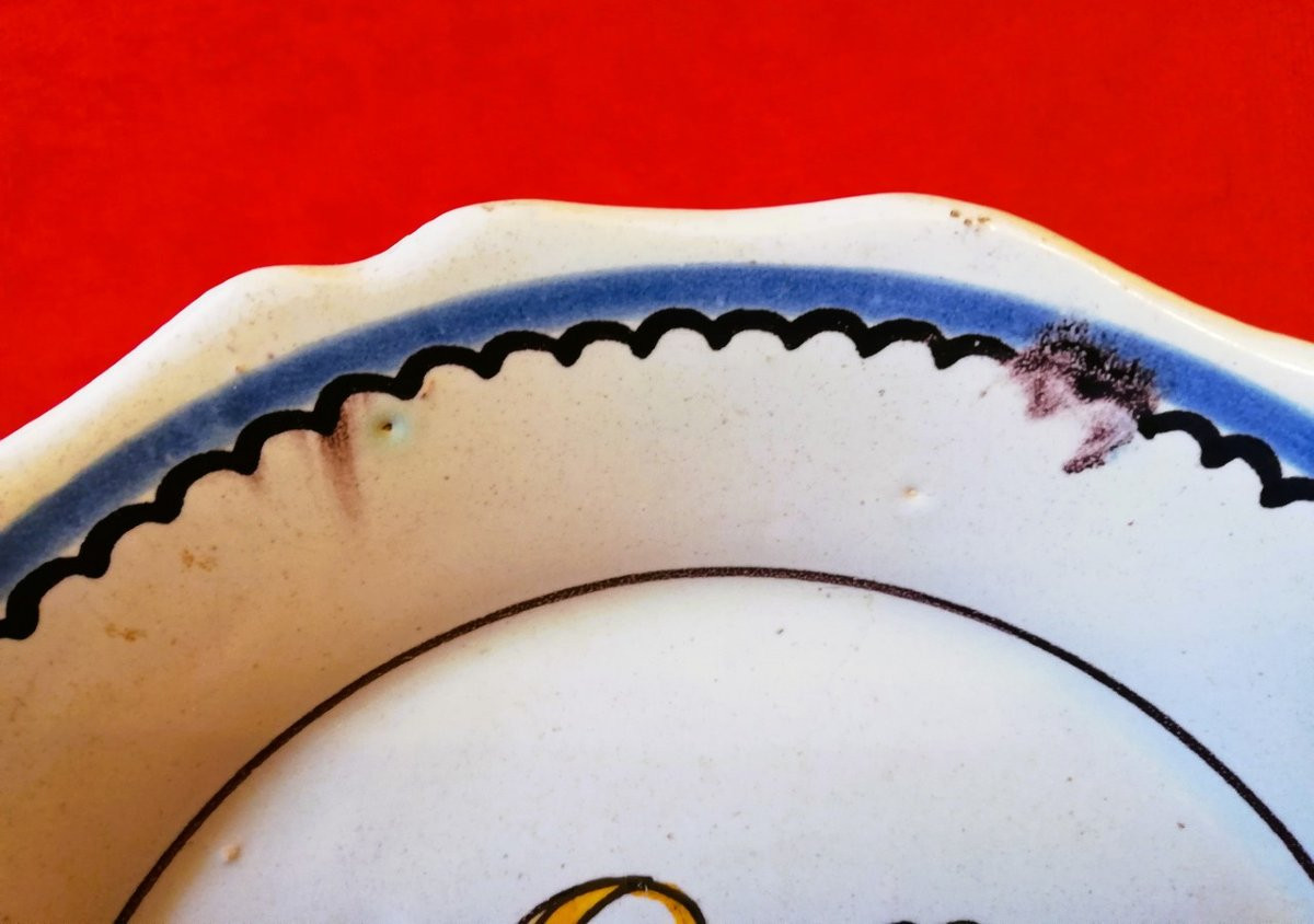 Nevers Plate, 18th Century-photo-4