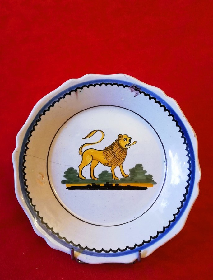 Nevers Plate, 18th Century