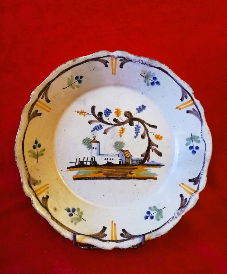 18th Century Nevers Plate 