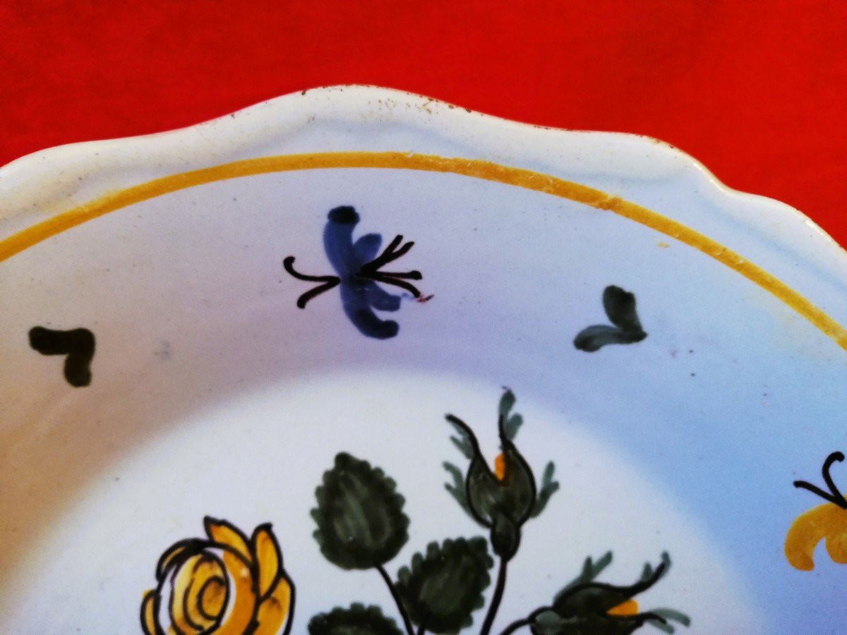 18th Century Soup Plate From Nevers -photo-4