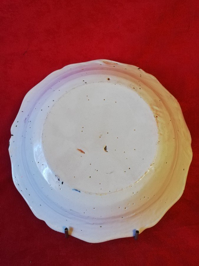 18th Century Soup Plate From Nevers -photo-3