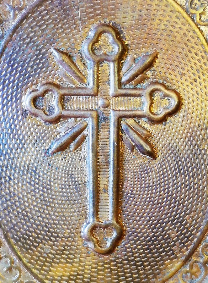 Médaillon encadré (Jésus)-photo-4