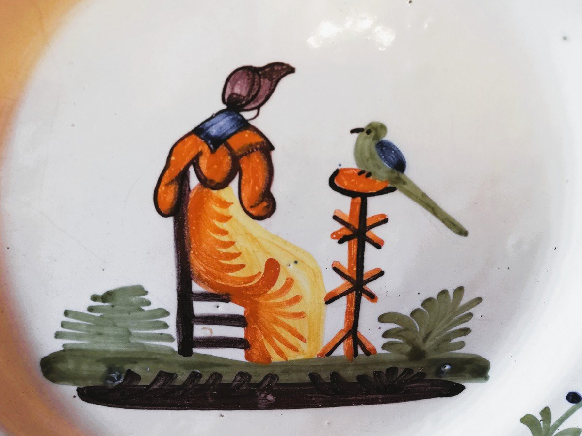 Pair Of 18th-century Plates  -photo-2