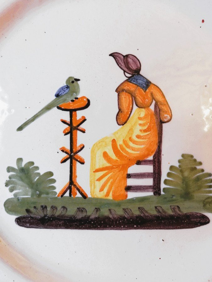 Pair Of 18th-century Plates  -photo-3
