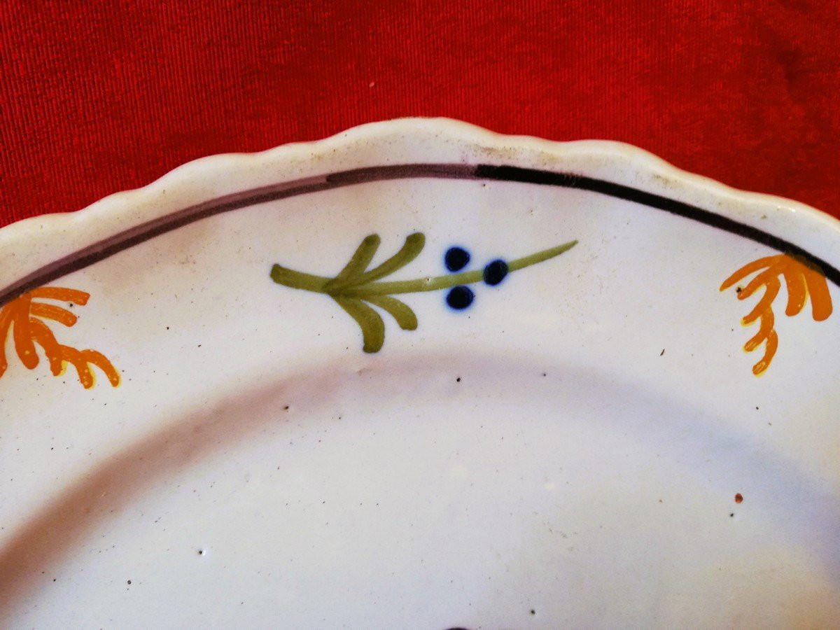 Pair Of 18th-century Plates  -photo-3
