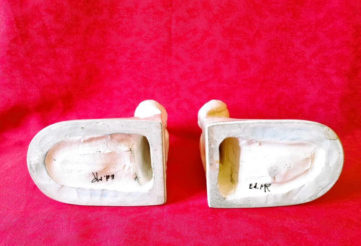 Paire de serre livres Art Déco -photo-2