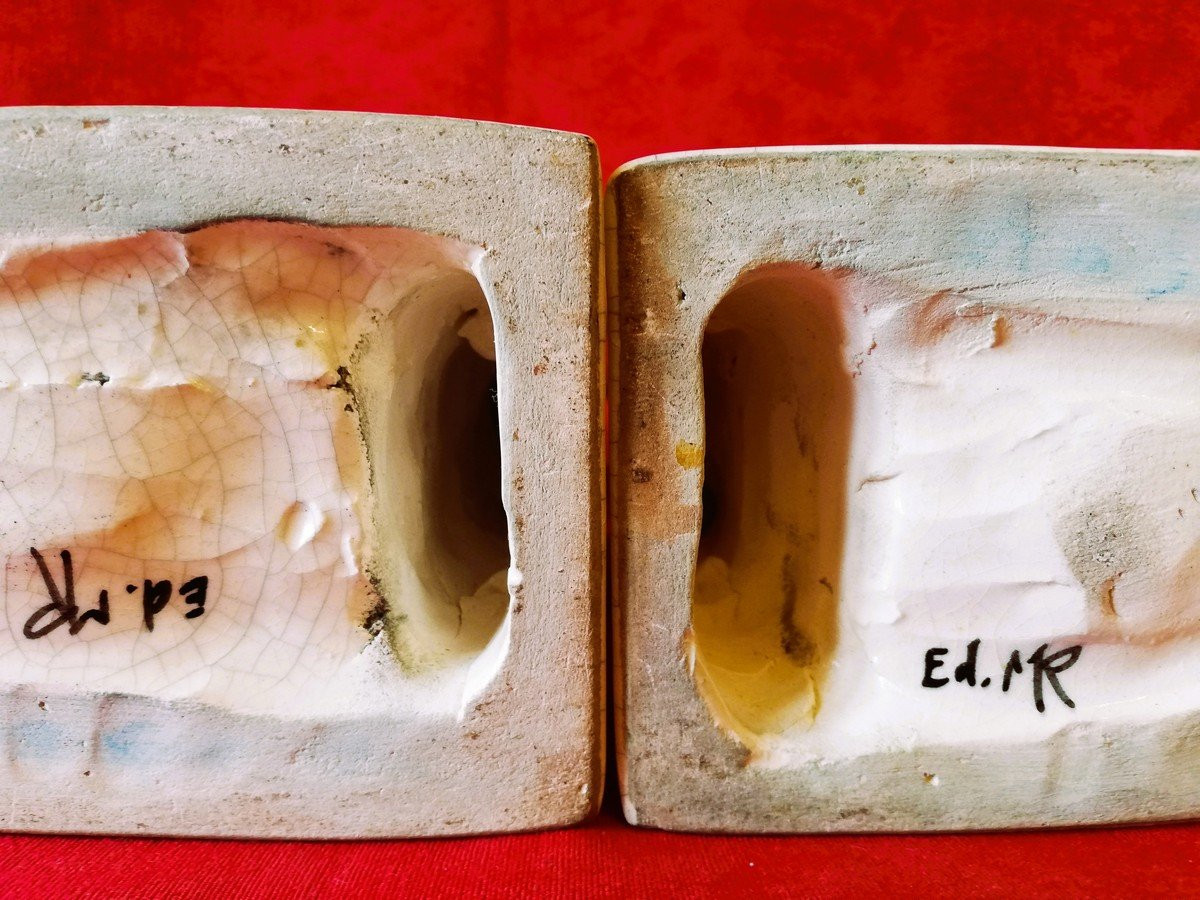 Paire de serre livres Art Déco -photo-4