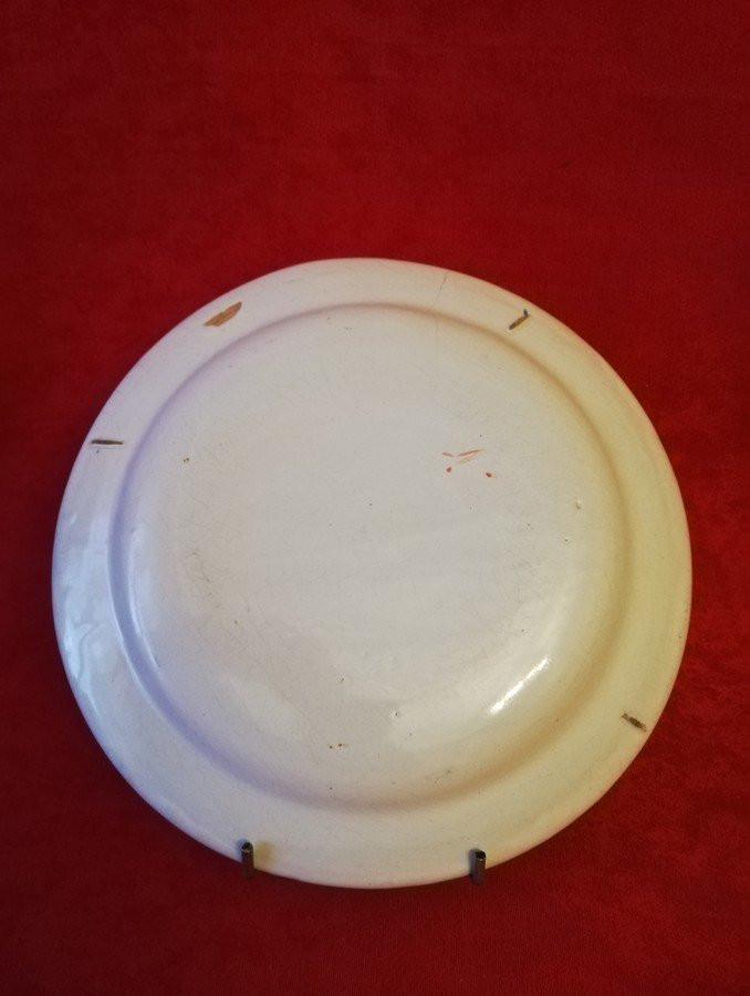 Assiette 18ème siècle Marseille -photo-4