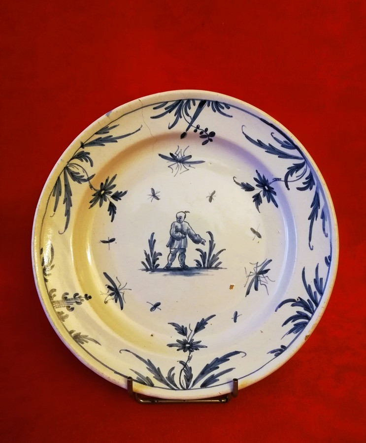 Assiette 18ème siècle Marseille 